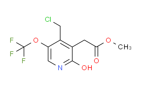 AM158951 | 1804482-78-7 | Methyl 4-(chloromethyl)-2-hydroxy-5-(trifluoromethoxy)pyridine-3-acetate