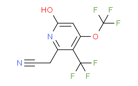 AM158959 | 1804341-54-5 | 6-Hydroxy-4-(trifluoromethoxy)-3-(trifluoromethyl)pyridine-2-acetonitrile