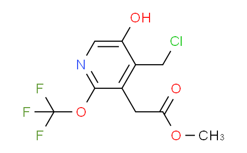 AM158960 | 1803968-30-0 | Methyl 4-(chloromethyl)-5-hydroxy-2-(trifluoromethoxy)pyridine-3-acetate