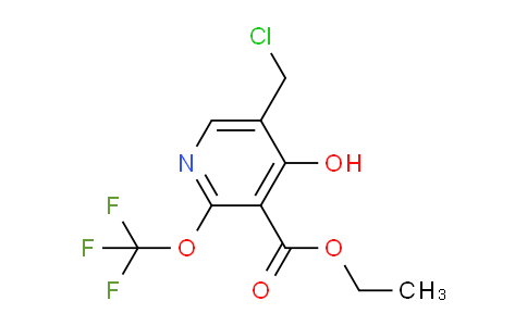 AM158967 | 1806023-86-8 | Ethyl 5-(chloromethyl)-4-hydroxy-2-(trifluoromethoxy)pyridine-3-carboxylate
