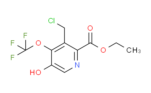 AM158969 | 1804778-97-9 | Ethyl 3-(chloromethyl)-5-hydroxy-4-(trifluoromethoxy)pyridine-2-carboxylate