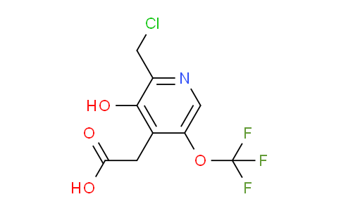 AM158975 | 1804825-89-5 | 2-(Chloromethyl)-3-hydroxy-5-(trifluoromethoxy)pyridine-4-acetic acid