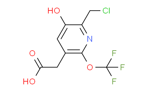 AM158982 | 1804355-72-3 | 2-(Chloromethyl)-3-hydroxy-6-(trifluoromethoxy)pyridine-5-acetic acid