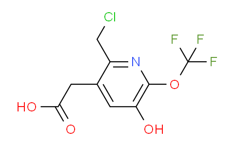 AM158988 | 1806037-48-8 | 2-(Chloromethyl)-5-hydroxy-6-(trifluoromethoxy)pyridine-3-acetic acid