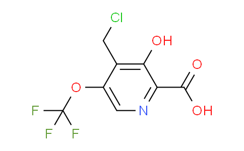 AM158990 | 1806740-35-1 | 4-(Chloromethyl)-3-hydroxy-5-(trifluoromethoxy)pyridine-2-carboxylic acid