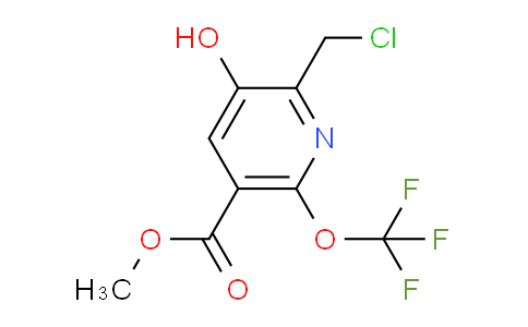 AM159002 | 1804834-42-1 | Methyl 2-(chloromethyl)-3-hydroxy-6-(trifluoromethoxy)pyridine-5-carboxylate