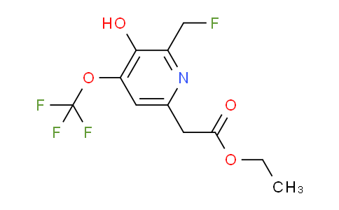 AM159015 | 1804364-09-7 | Ethyl 2-(fluoromethyl)-3-hydroxy-4-(trifluoromethoxy)pyridine-6-acetate