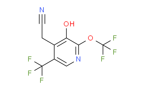 AM159017 | 1804477-49-3 | 3-Hydroxy-2-(trifluoromethoxy)-5-(trifluoromethyl)pyridine-4-acetonitrile