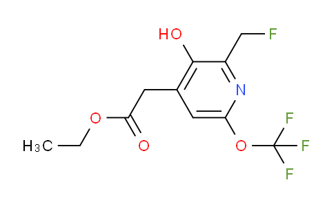 AM159018 | 1806723-79-4 | Ethyl 2-(fluoromethyl)-3-hydroxy-6-(trifluoromethoxy)pyridine-4-acetate