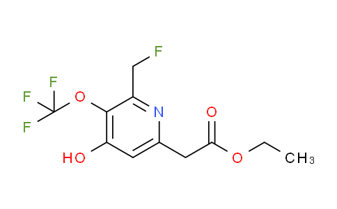 AM159020 | 1804347-34-9 | Ethyl 2-(fluoromethyl)-4-hydroxy-3-(trifluoromethoxy)pyridine-6-acetate