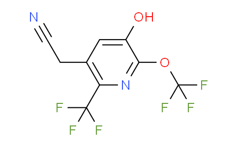 AM159021 | 1806724-91-3 | 3-Hydroxy-2-(trifluoromethoxy)-6-(trifluoromethyl)pyridine-5-acetonitrile