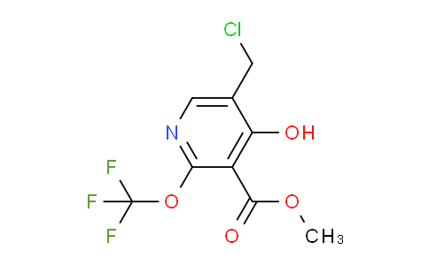 AM159025 | 1804360-39-1 | Methyl 5-(chloromethyl)-4-hydroxy-2-(trifluoromethoxy)pyridine-3-carboxylate