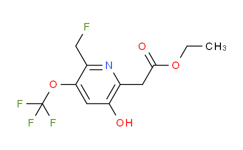 AM159028 | 1804838-07-0 | Ethyl 2-(fluoromethyl)-5-hydroxy-3-(trifluoromethoxy)pyridine-6-acetate