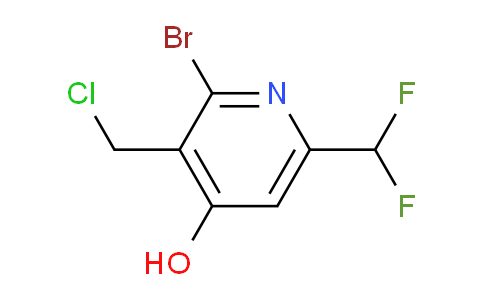 AM15903 | 1805371-62-3 | 2-Bromo-3-(chloromethyl)-6-(difluoromethyl)-4-hydroxypyridine