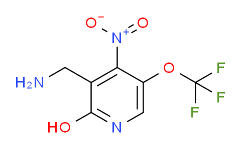 3-(Aminomethyl)-2-hydroxy-4-nitro-5-(trifluoromethoxy)pyridine