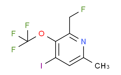 2-(Fluoromethyl)-4-iodo-6-methyl-3-(trifluoromethoxy)pyridine