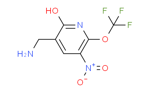 3-(Aminomethyl)-2-hydroxy-5-nitro-6-(trifluoromethoxy)pyridine
