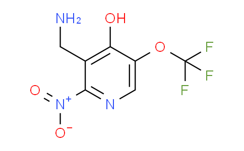 3-(Aminomethyl)-4-hydroxy-2-nitro-5-(trifluoromethoxy)pyridine