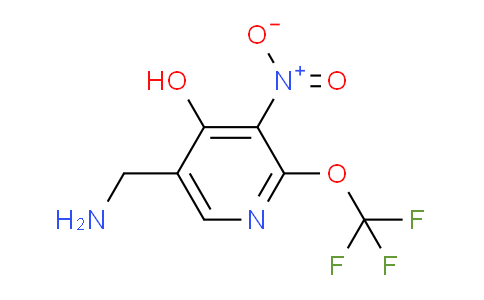 5-(Aminomethyl)-4-hydroxy-3-nitro-2-(trifluoromethoxy)pyridine