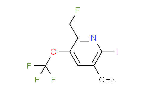 AM159046 | 1806162-28-6 | 2-(Fluoromethyl)-6-iodo-5-methyl-3-(trifluoromethoxy)pyridine