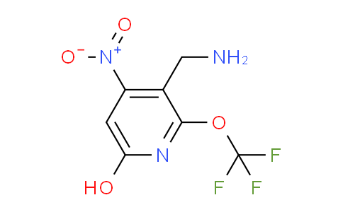 3-(Aminomethyl)-6-hydroxy-4-nitro-2-(trifluoromethoxy)pyridine