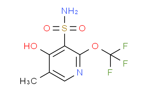 4-Hydroxy-5-methyl-2-(trifluoromethoxy)pyridine-3-sulfonamide