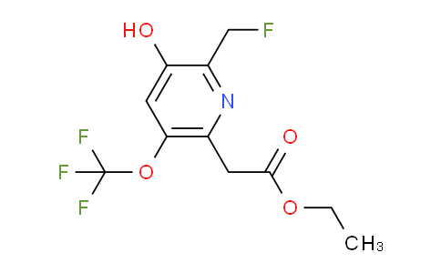 AM159069 | 1804347-25-8 | Ethyl 2-(fluoromethyl)-3-hydroxy-5-(trifluoromethoxy)pyridine-6-acetate