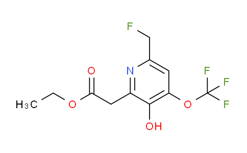 AM159080 | 1804838-09-2 | Ethyl 6-(fluoromethyl)-3-hydroxy-4-(trifluoromethoxy)pyridine-2-acetate