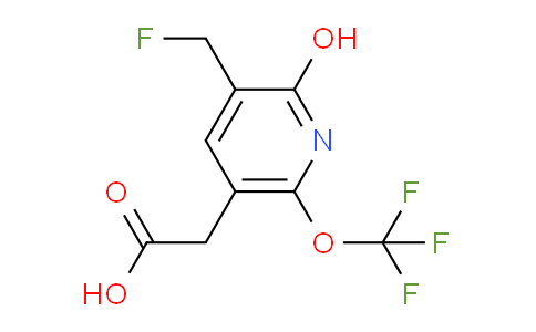 AM159081 | 1806170-98-8 | 3-(Fluoromethyl)-2-hydroxy-6-(trifluoromethoxy)pyridine-5-acetic acid