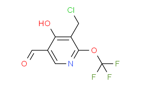 AM159083 | 1804638-39-8 | 3-(Chloromethyl)-4-hydroxy-2-(trifluoromethoxy)pyridine-5-carboxaldehyde