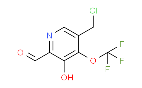 AM159088 | 1804826-11-6 | 5-(Chloromethyl)-3-hydroxy-4-(trifluoromethoxy)pyridine-2-carboxaldehyde