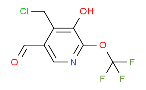 AM159097 | 1804833-05-3 | 4-(Chloromethyl)-3-hydroxy-2-(trifluoromethoxy)pyridine-5-carboxaldehyde