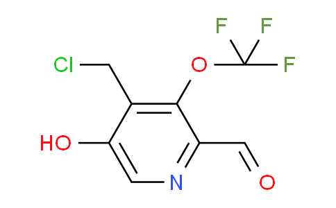 AM159099 | 1804833-11-1 | 4-(Chloromethyl)-5-hydroxy-3-(trifluoromethoxy)pyridine-2-carboxaldehyde