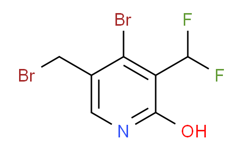 4-Bromo-5-(bromomethyl)-3-(difluoromethyl)-2-hydroxypyridine