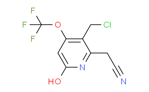 AM159113 | 1806026-67-4 | 3-(Chloromethyl)-6-hydroxy-4-(trifluoromethoxy)pyridine-2-acetonitrile