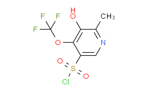 AM159116 | 1804621-09-7 | 3-Hydroxy-2-methyl-4-(trifluoromethoxy)pyridine-5-sulfonyl chloride