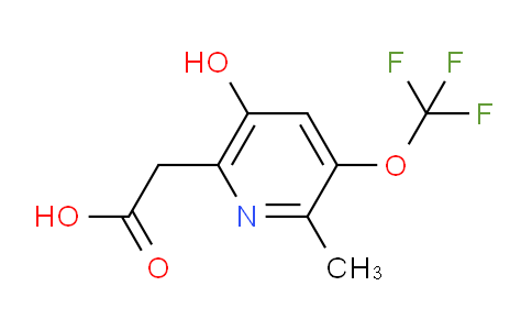 AM159127 | 1804815-42-6 | 5-Hydroxy-2-methyl-3-(trifluoromethoxy)pyridine-6-acetic acid