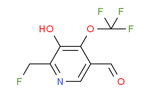 AM159130 | 1804361-74-7 | 2-(Fluoromethyl)-3-hydroxy-4-(trifluoromethoxy)pyridine-5-carboxaldehyde