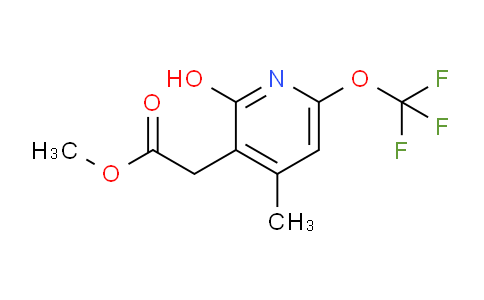 AM159136 | 1804815-47-1 | Methyl 2-hydroxy-4-methyl-6-(trifluoromethoxy)pyridine-3-acetate