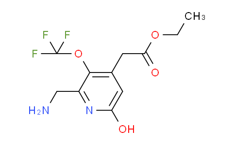 AM159141 | 1804835-22-0 | Ethyl 2-(aminomethyl)-6-hydroxy-3-(trifluoromethoxy)pyridine-4-acetate