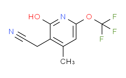 AM159147 | 1804318-14-6 | 2-Hydroxy-4-methyl-6-(trifluoromethoxy)pyridine-3-acetonitrile