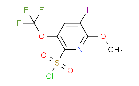 AM159148 | 1805933-24-7 | 3-Iodo-2-methoxy-5-(trifluoromethoxy)pyridine-6-sulfonyl chloride