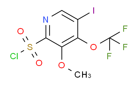 AM159156 | 1804731-22-3 | 5-Iodo-3-methoxy-4-(trifluoromethoxy)pyridine-2-sulfonyl chloride