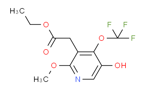 AM159159 | 1804435-60-6 | Ethyl 5-hydroxy-2-methoxy-4-(trifluoromethoxy)pyridine-3-acetate