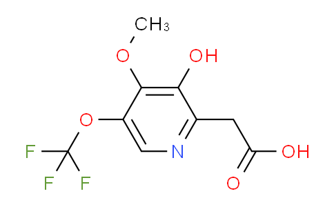 AM159163 | 1804757-88-7 | 3-Hydroxy-4-methoxy-5-(trifluoromethoxy)pyridine-2-acetic acid