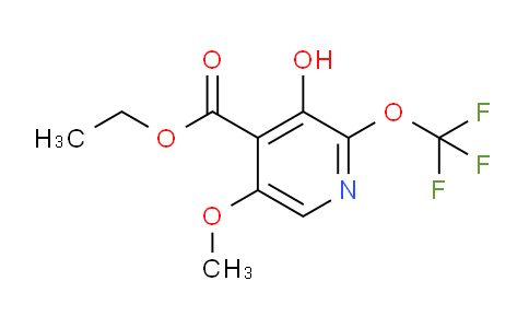 AM159170 | 1804749-81-2 | Ethyl 3-hydroxy-5-methoxy-2-(trifluoromethoxy)pyridine-4-carboxylate