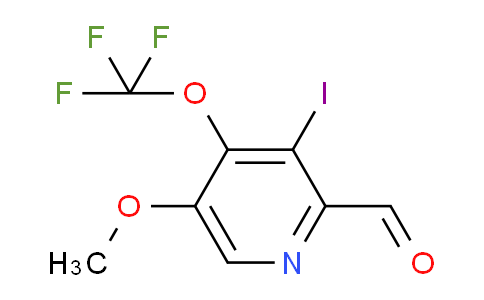 AM159176 | 1804350-12-6 | 3-Iodo-5-methoxy-4-(trifluoromethoxy)pyridine-2-carboxaldehyde