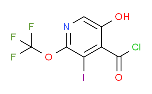 AM159180 | 1804334-07-3 | 5-Hydroxy-3-iodo-2-(trifluoromethoxy)pyridine-4-carbonyl chloride