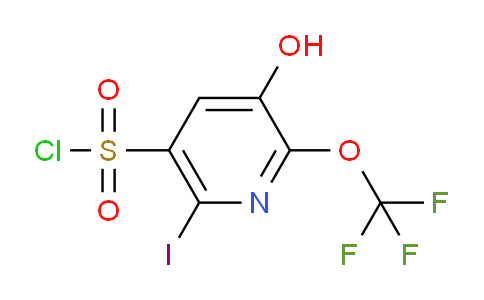 AM159181 | 1803694-72-5 | 3-Hydroxy-6-iodo-2-(trifluoromethoxy)pyridine-5-sulfonyl chloride