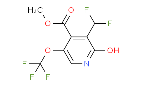 AM159188 | 1804837-27-1 | Methyl 3-(difluoromethyl)-2-hydroxy-5-(trifluoromethoxy)pyridine-4-carboxylate